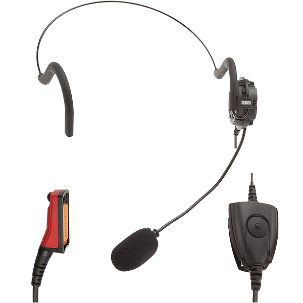 STP8X Lightweight Headset with In-Line PTT