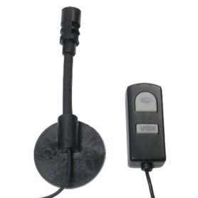 SRG Hands-Free Kit providing remote microphone and remote PTT button suitable for use with console, HBC and HBC2