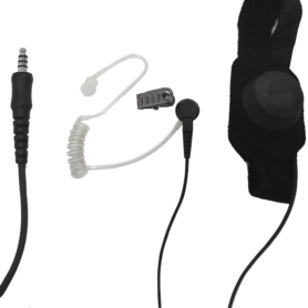 STP8X Throat Mic Headset ideal for use in very noisy environments