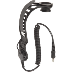 STP8X Skull Microphone is compact enough to fit easily into most helmet types providing hands-free communication in hazardous conditions
