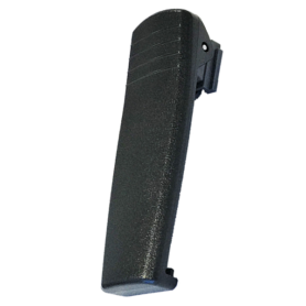 SC20 Belt Clip to attach to rear of radio upright angled view