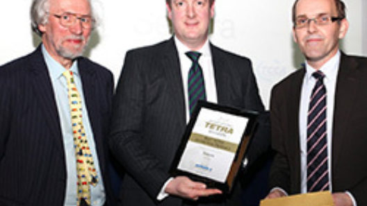 Sepura collecting awards at The International Tetra Awards