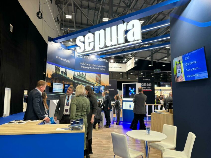 Sepura stand at BAPCO 2024 (1)