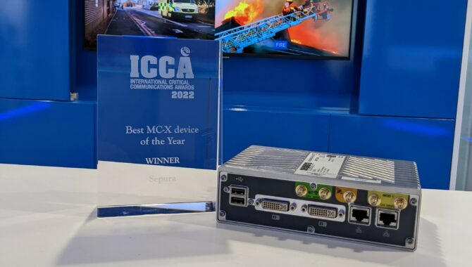 Best MC-X Device of the Year Award with the SCU3