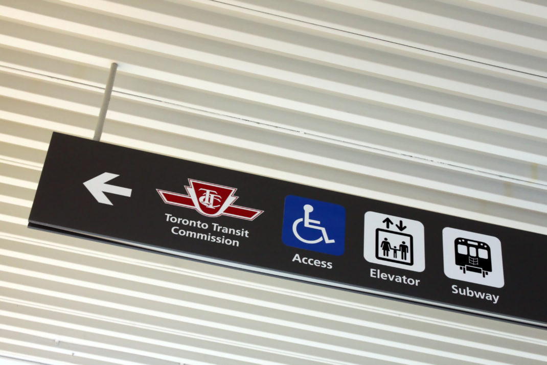 Toronto Transit Commission Sign 2