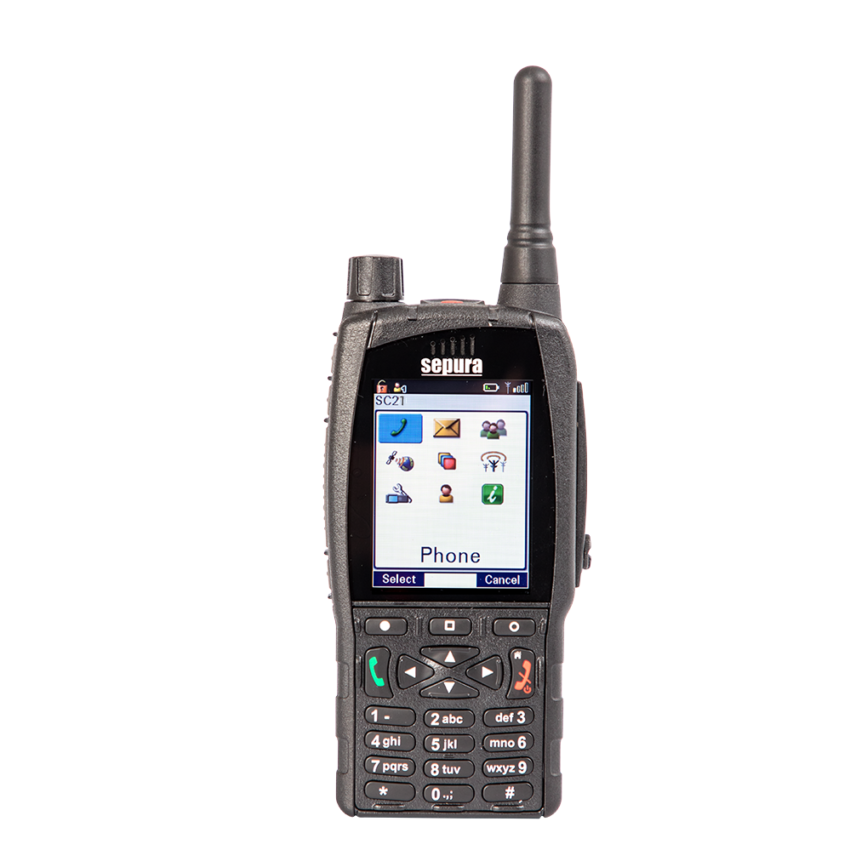 SC21 Hand Portable Radio (product page image)